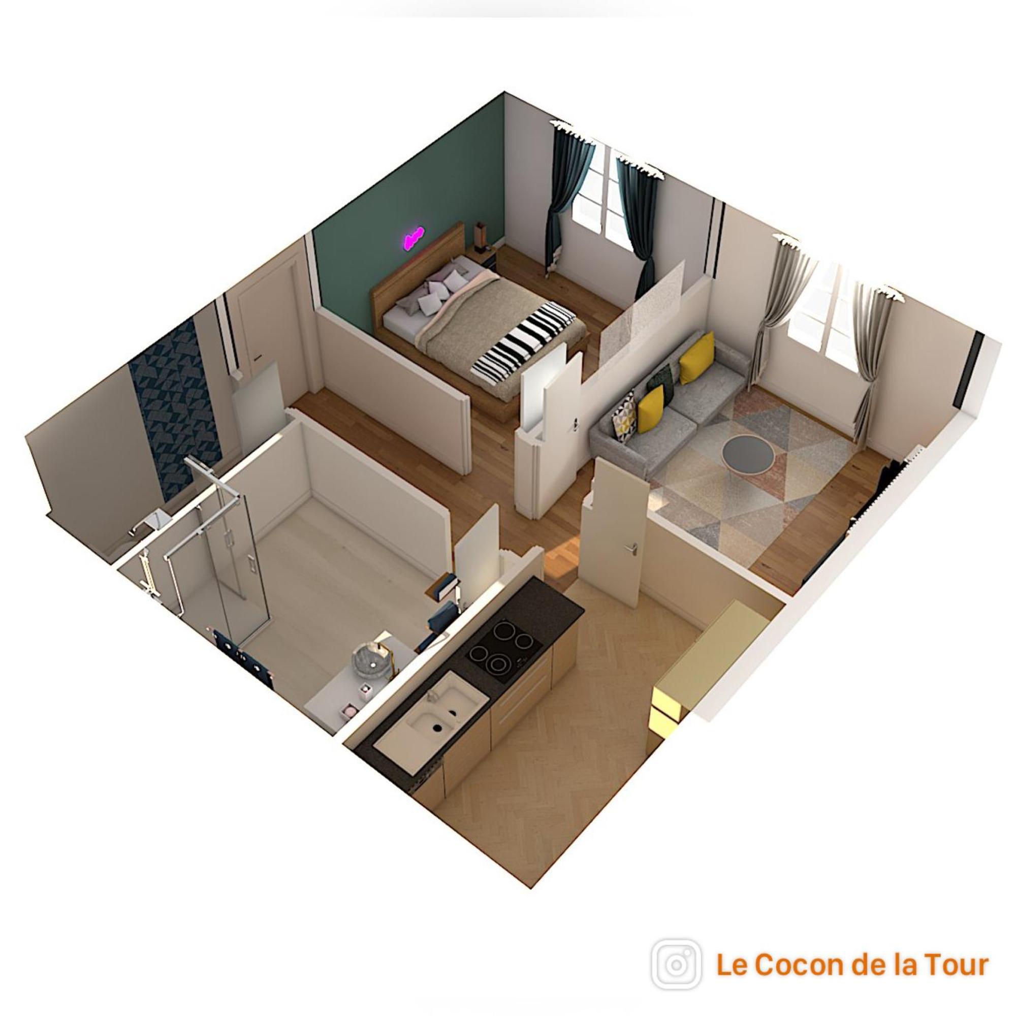 Le Cocon De La Tour -Vip-Compiegne-Hyper Centre Lejlighed Eksteriør billede